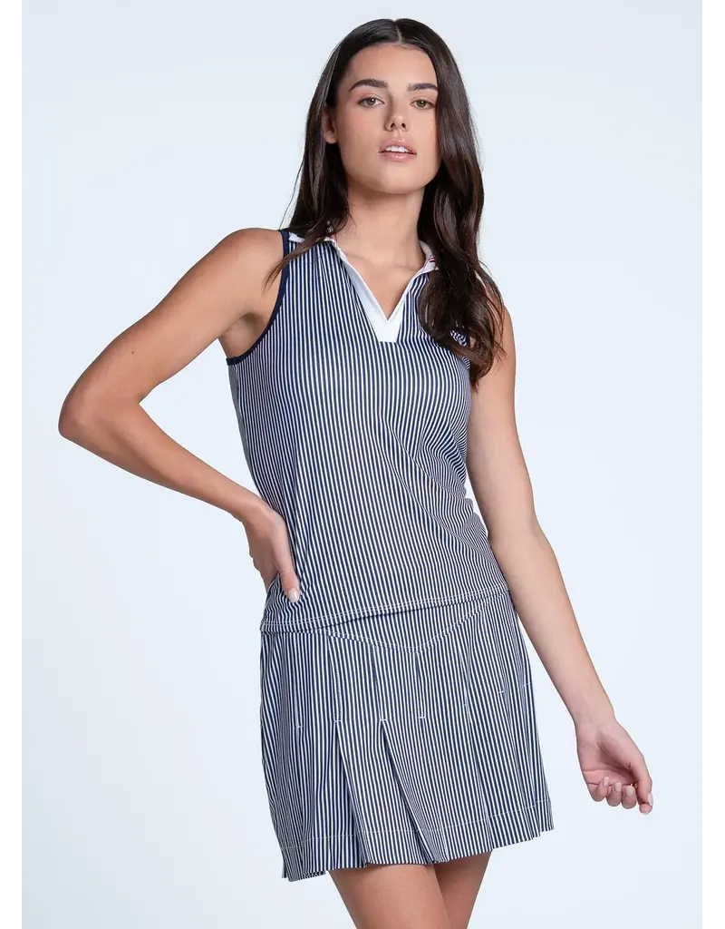 Lucky In Love Lucky in Love Ivy Club Polo Tank Midnight