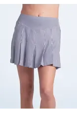 Lucky In Love Lucky in Love Ivy Club Pleat Skort 16in White Midnight
