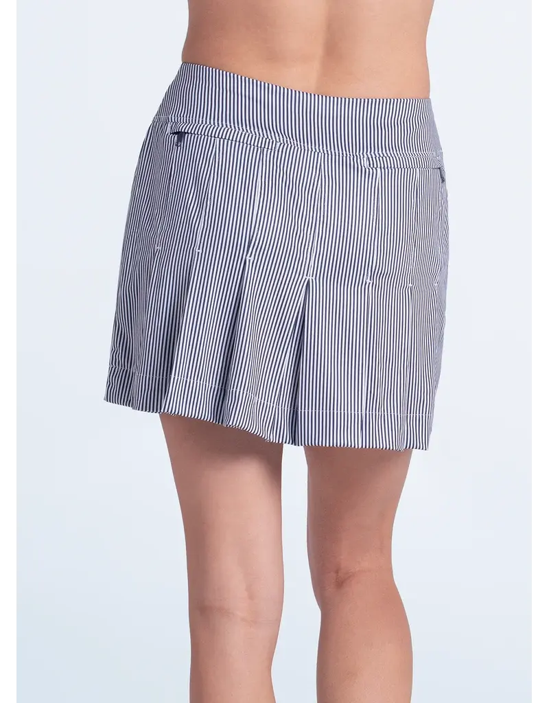 Lucky In Love Lucky in Love Ivy Club Pleat Skort 16in White Midnight