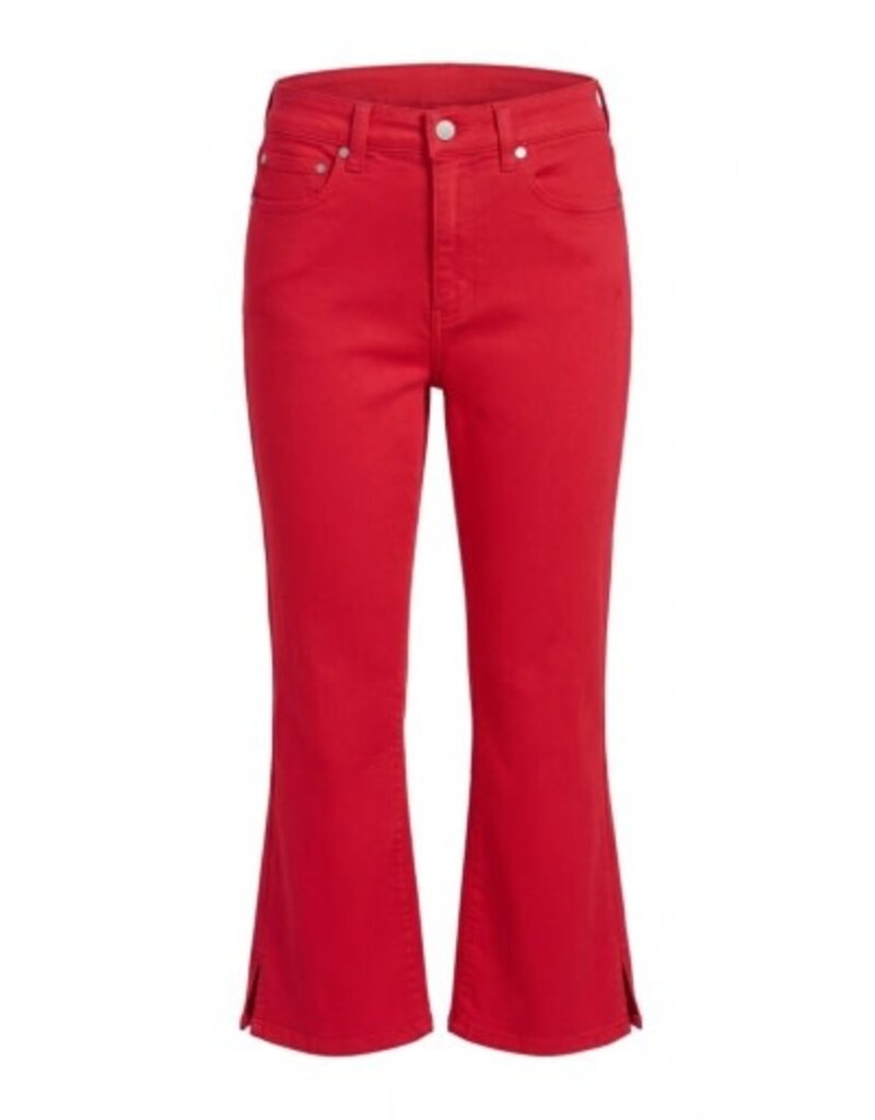 Liverpool Los Angeles Liverpool Hannah Cropped FLare with Slit Hem