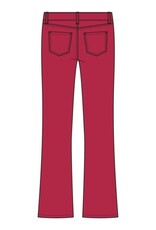 Liverpool Los Angeles Liverpool Hannah Cropped FLare with Slit Hem