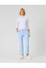 Daily Sports Daily Sports Flare Ankle Pants Light Blue