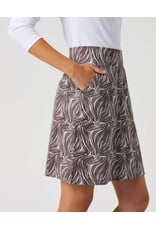 Daily Sports Daily Sports Printed Dull Pull On Skort 20in Zebra