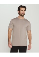 7 Diamonds 7Diamonds Modal Crew Neck Short Sleeve Tee Smokey Taupe
