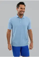 IBKul IBKul Landon Short Sleeve Polo White/Pool Party/Royal
