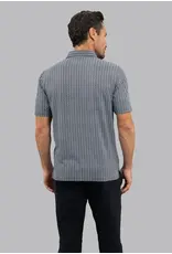 IBKul IBKul Cubes Short Sleeve Polo White/Black