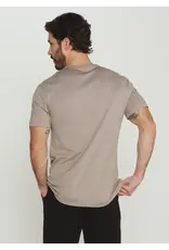 7 Diamonds 7Diamonds Modal Crew Neck Short Sleeve Tee Smokey Taupe
