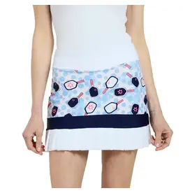 Tzu Tzu Sport Tzu Tzu Sport Darby Rally  16" Skort Navy White