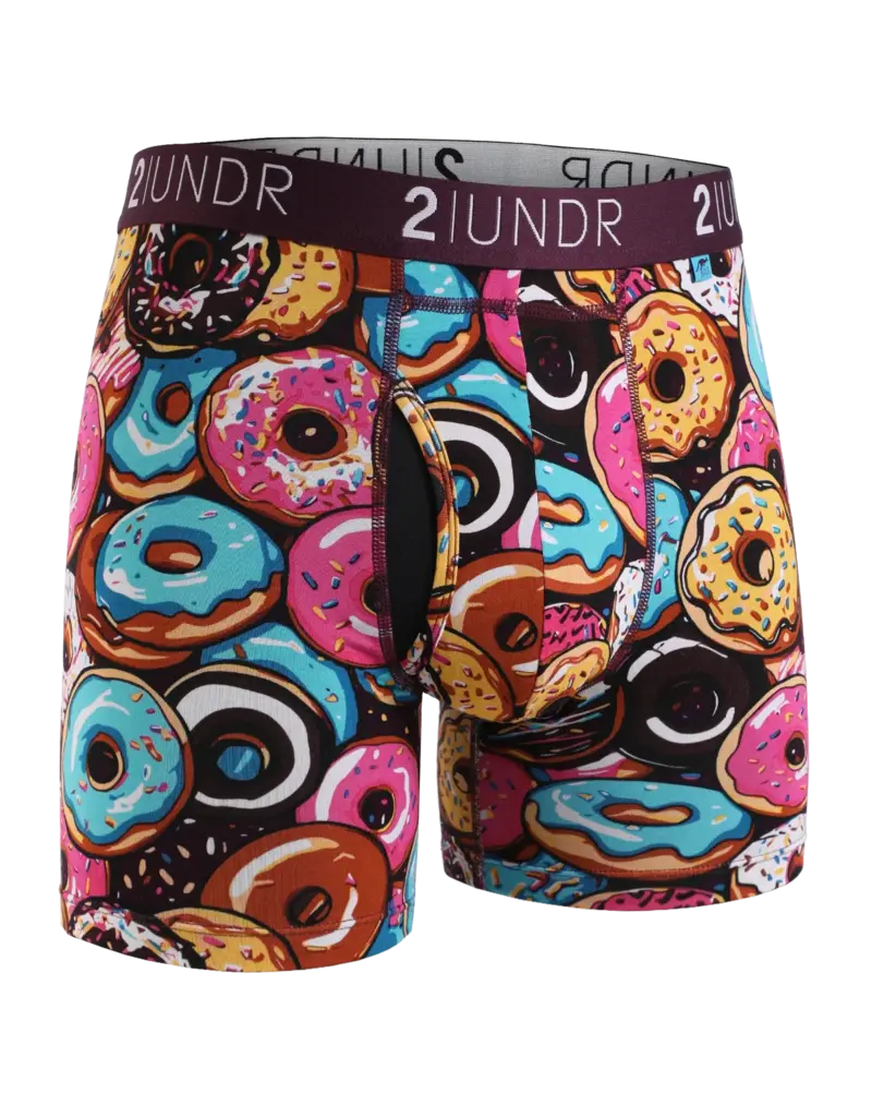 2UNDR 2UNDR Swing Shift Boxer Brief Glazed And Confused