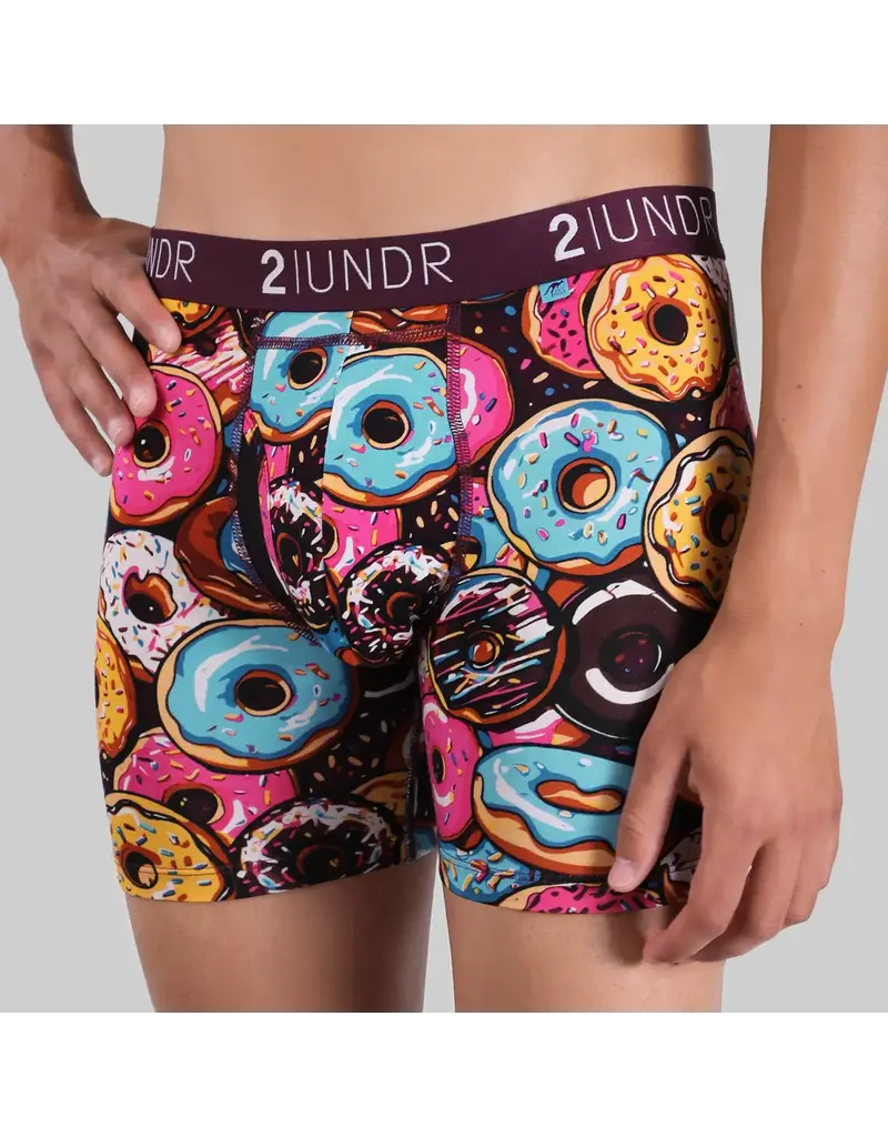 2UNDR 2UNDR Swing Shift Boxer Brief Glazed And Confused