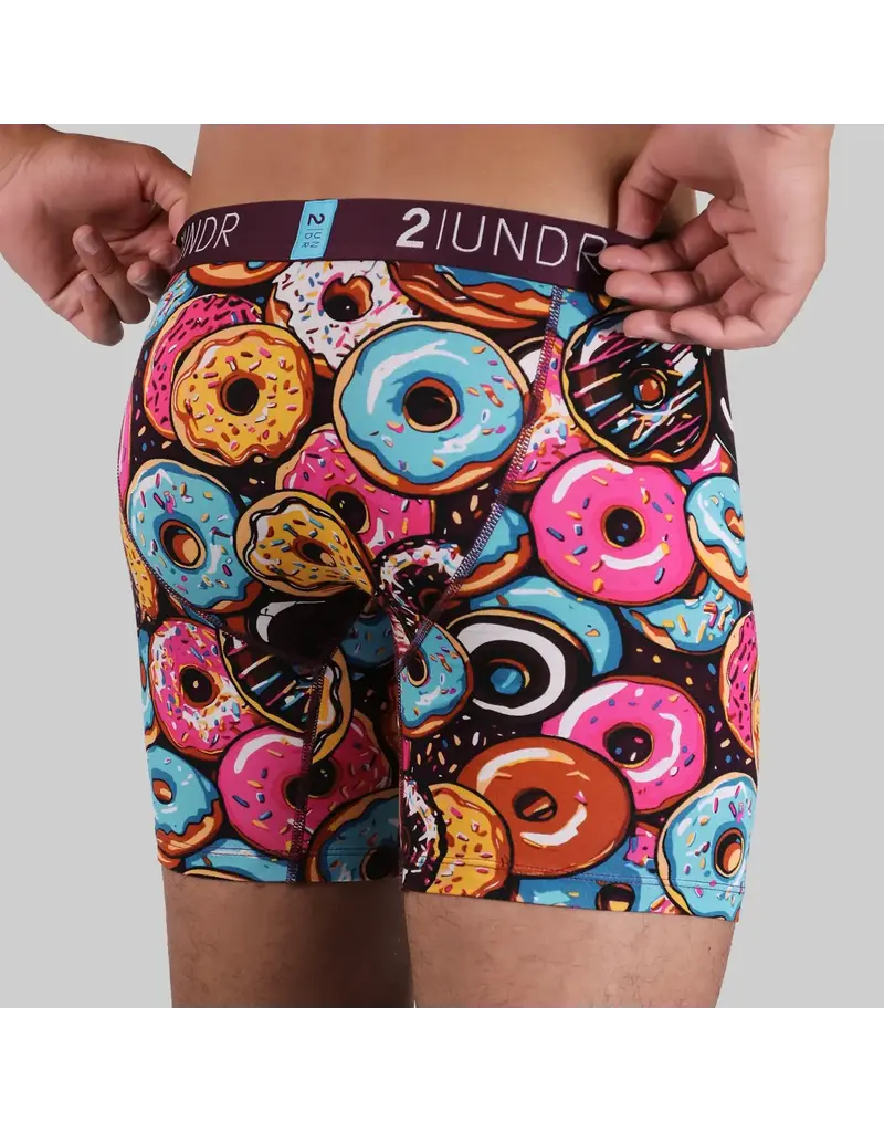 2UNDR 2UNDR Swing Shift Boxer Brief Glazed And Confused