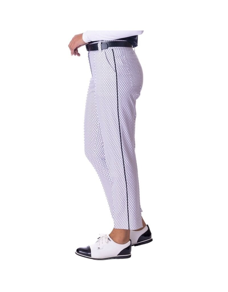 Belyn Key Belyn Key Classic Crop Pant Chainlink Geo 27.5inseam