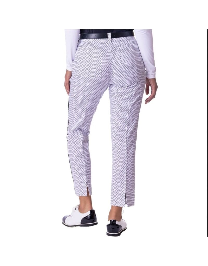 Belyn Key Belyn Key Classic Crop Pant Chainlink Geo 27.5inseam