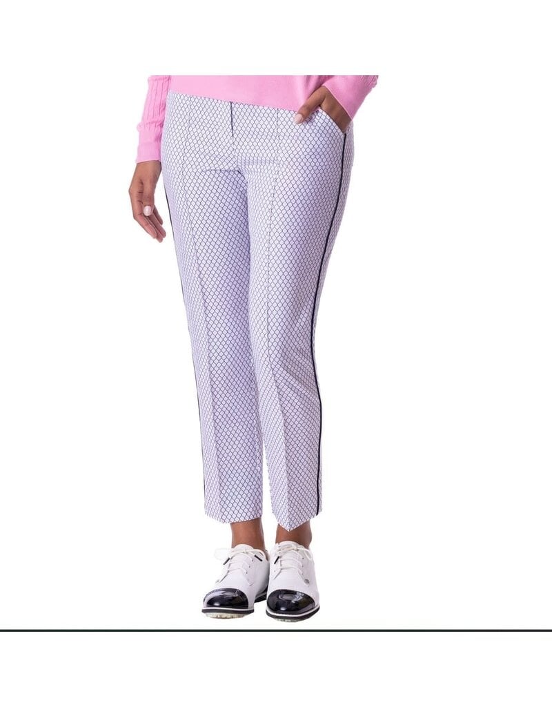 Belyn Key Belyn Key Classic Crop Pant Chainlink Geo 27.5inseam