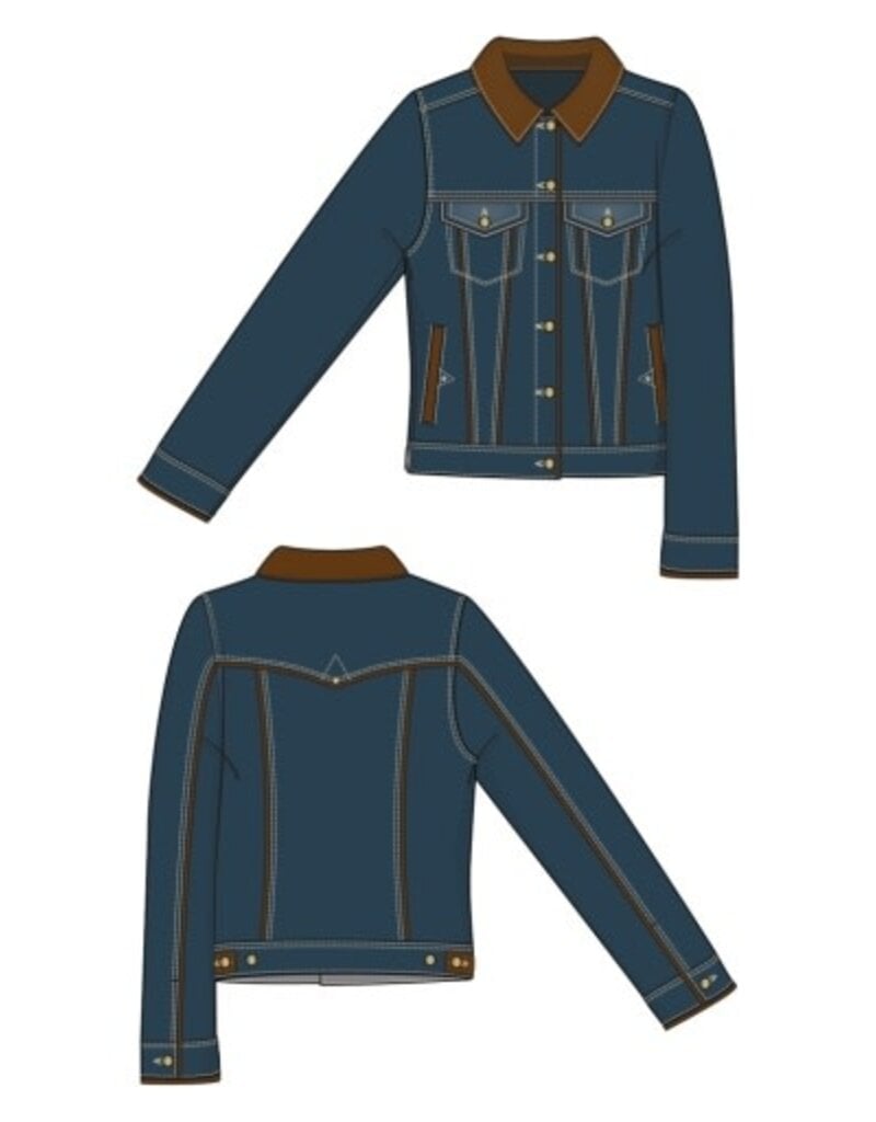 Liverpool Los Angeles Liverpool Classic Trucker with Velvet Detailing