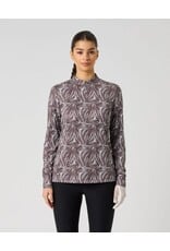Daily Sports Daily Sports Dull Printed Long Sleeve Half Neck Zebra