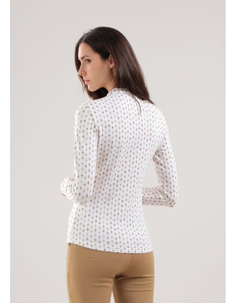 Chervo Avemus Long SLeeve Polo Twinkle