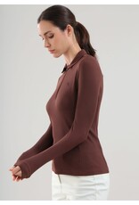 Chervo Assolta Long Sleeve Half Zip Chocolate