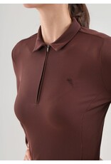 Chervo Assolta Long Sleeve Half Zip Chocolate