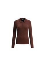 Chervo Assolta Long Sleeve Half Zip Chocolate