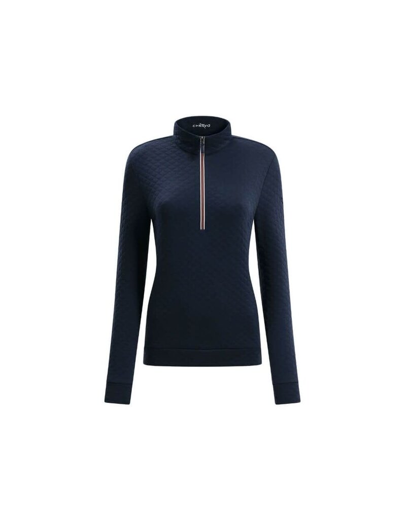 Chervo Tampa Long Sleeve Half Zip Timeless Navy
