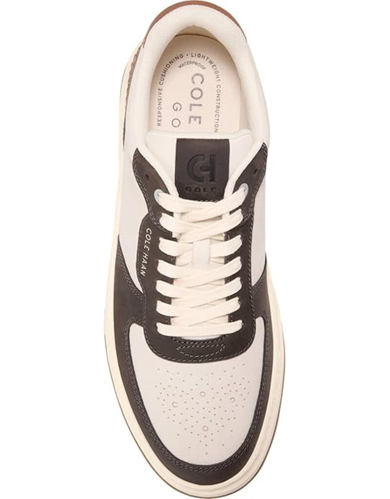 Cole Haan Cole Haan Grandpro Crossover Golf Ivory/Deep Olive Waterproof