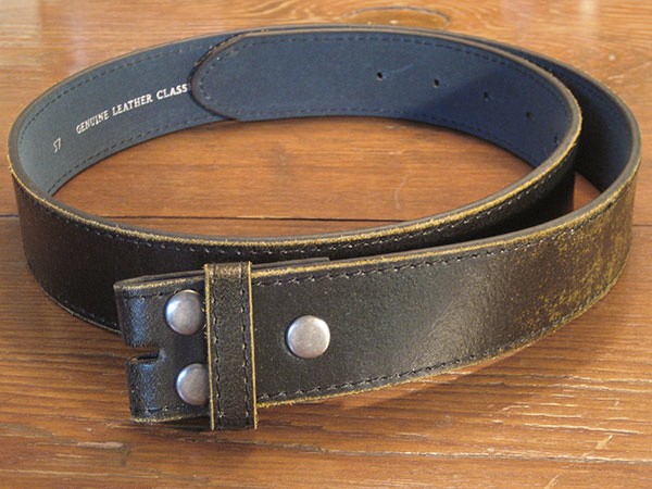 black belt no buckle