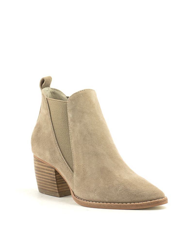tobacco suede boots