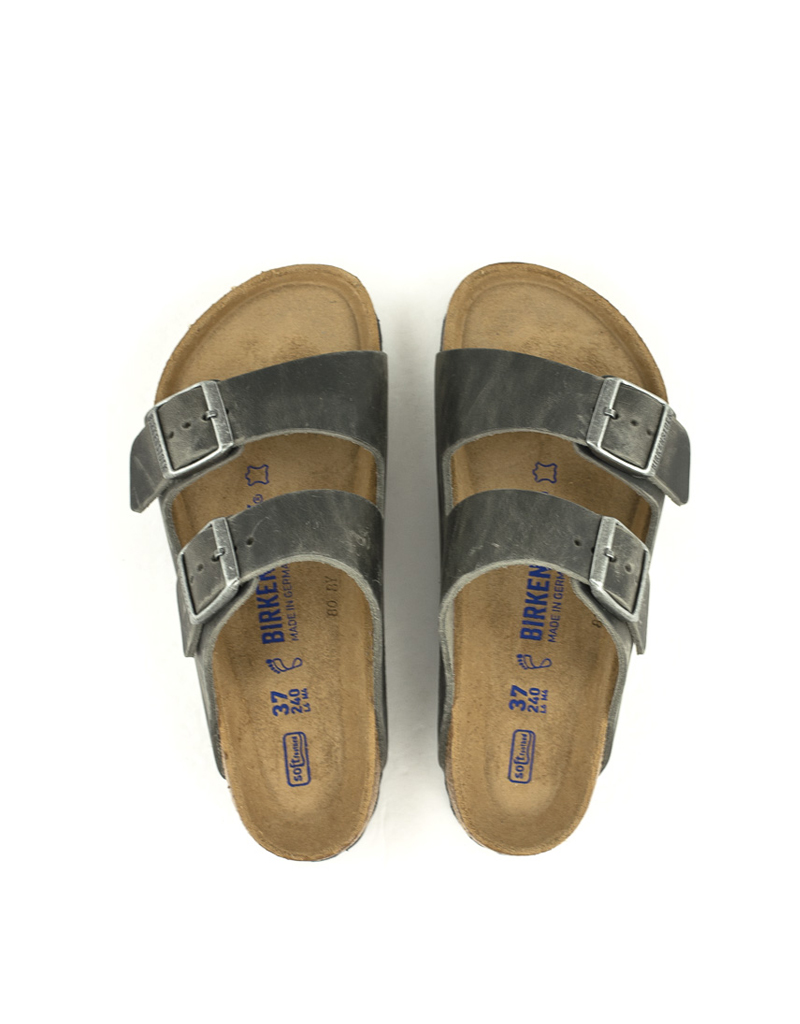 birkenstock arizona iron soft footbed