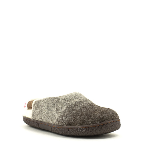 green comfort wool slipper boots