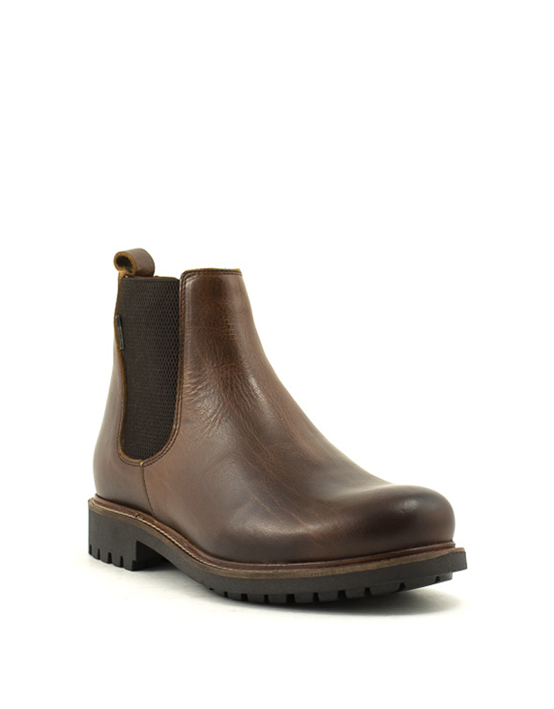 Bulle — Cognac Brown Leather Chelsea Boots
