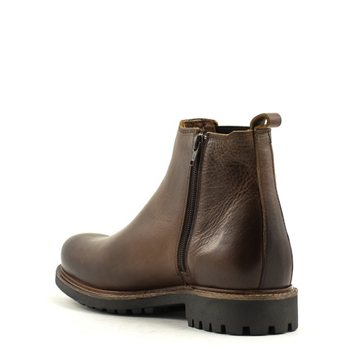 Bulle — Cognac Brown Leather Chelsea Boots