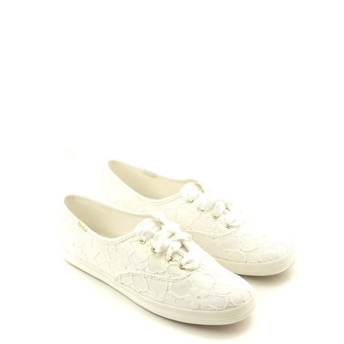 Kate Spade — Champion Lace Sneaker White