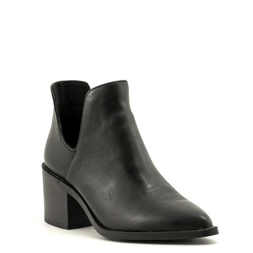 steve madden black leather shoes
