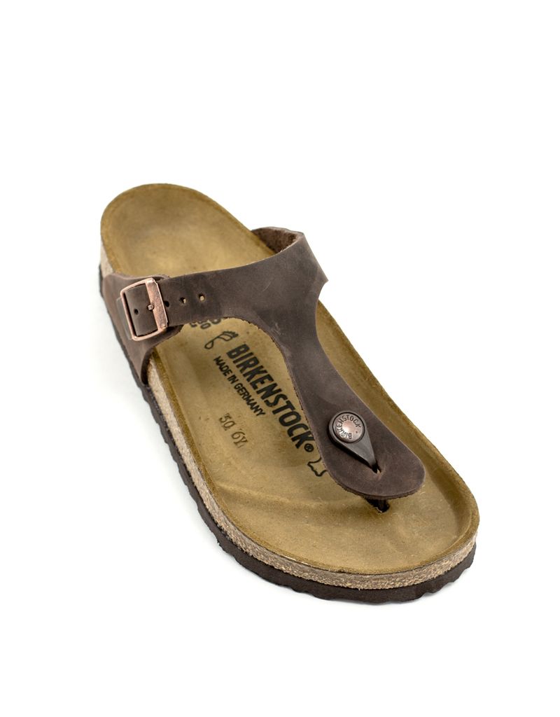 birkenstock gizeh habana oiled leather