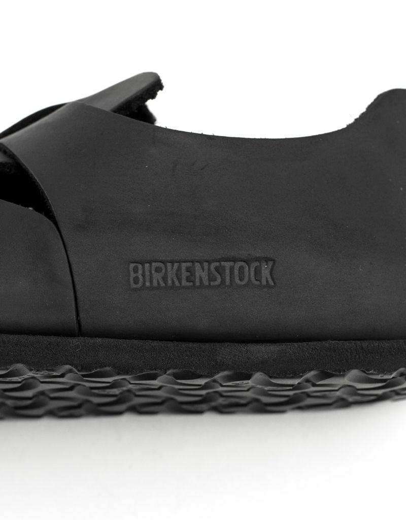 birkenstock london black oiled leather