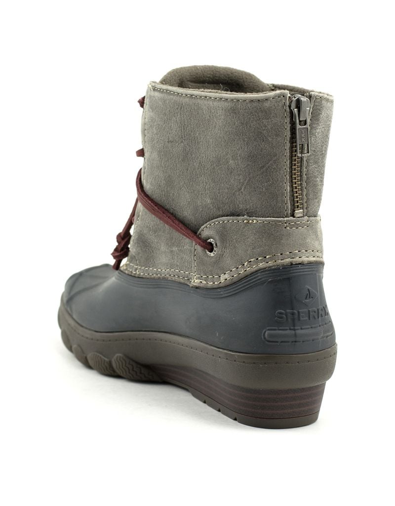 sperry saltwater wedge boots