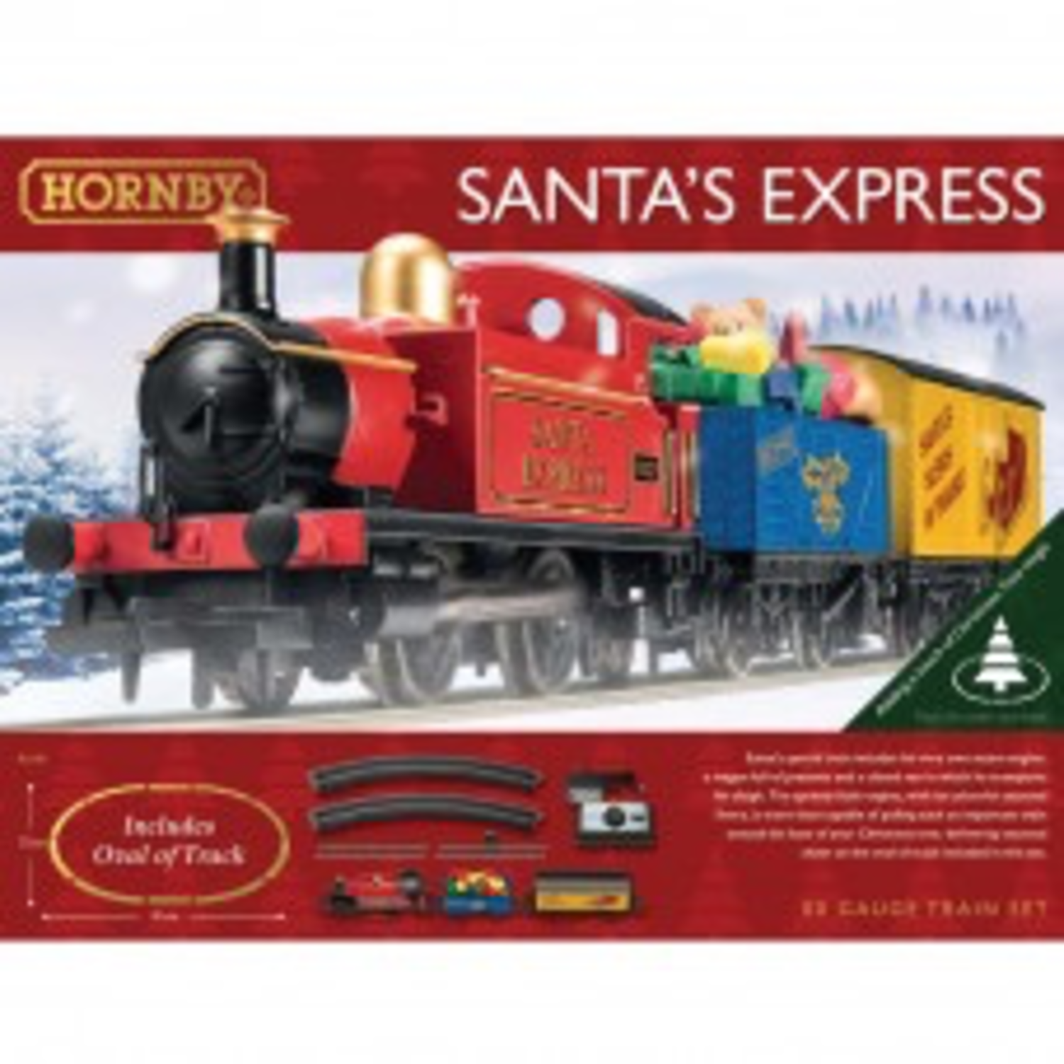 hornby santa's express christmas train set
