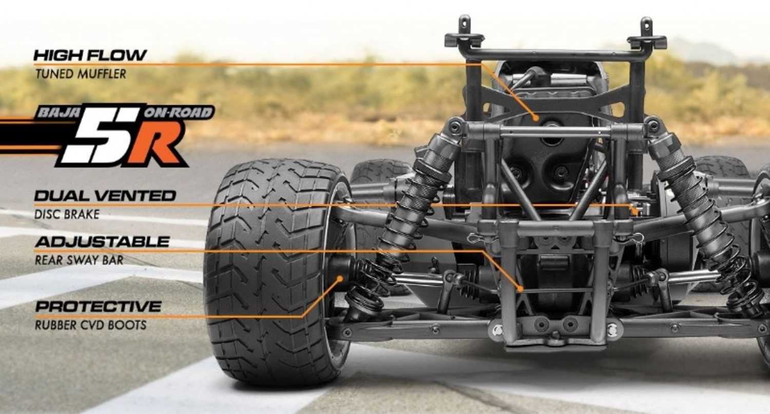 hpi baja 5r 1970 ford mustang boss 302