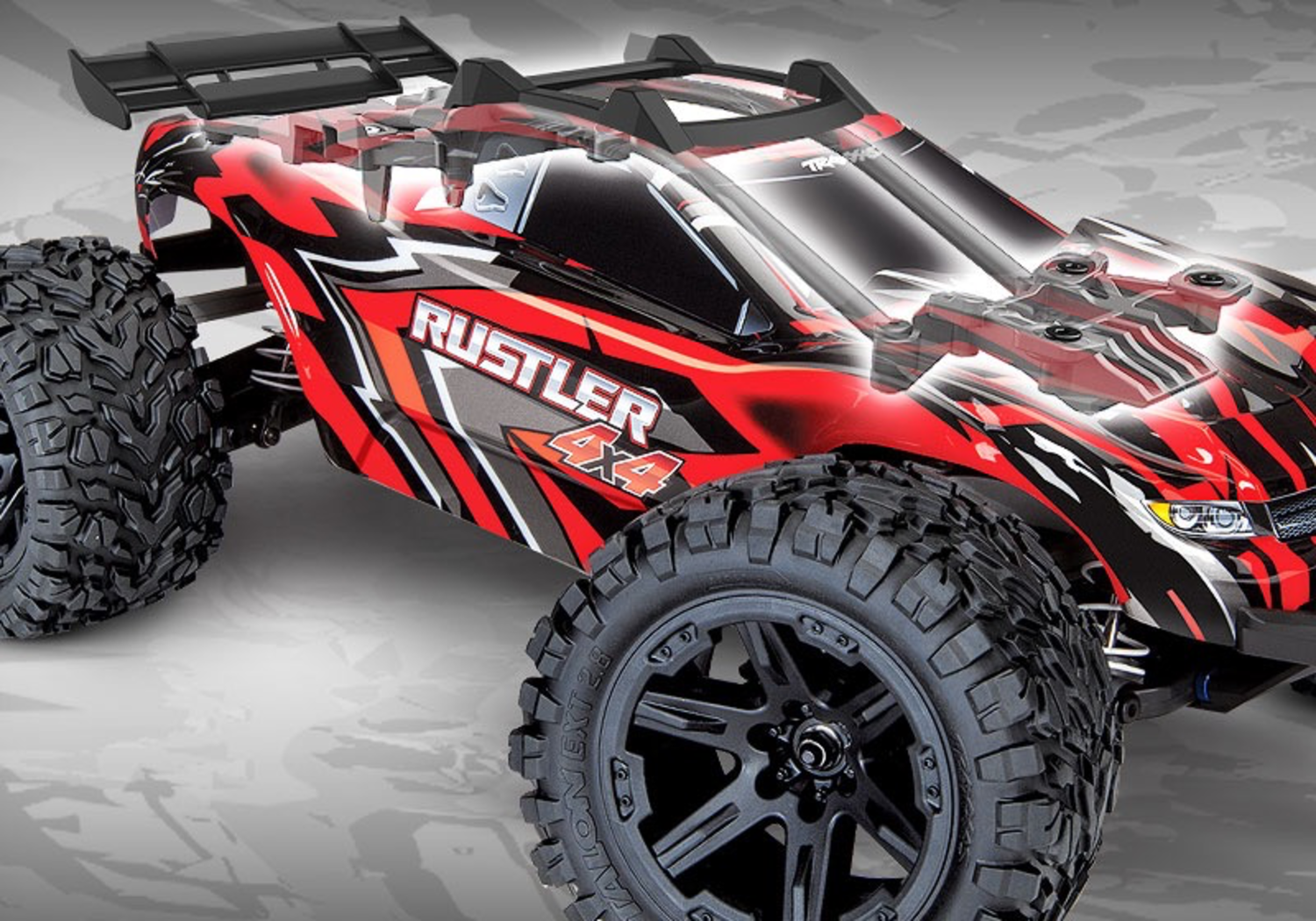 traxxas rustler 4x4 brushed