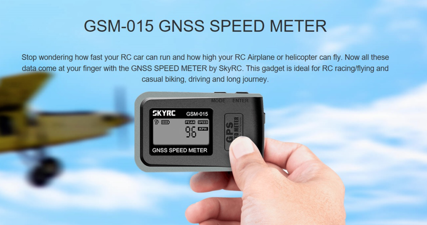 rc gps speed meter