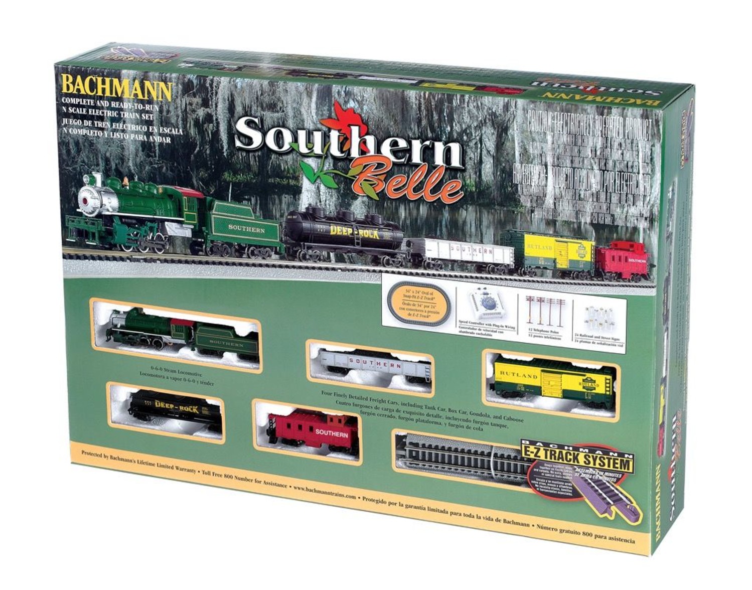 BACHMANN Bachmann Southern Belle Train Set N Scale - acercmodels