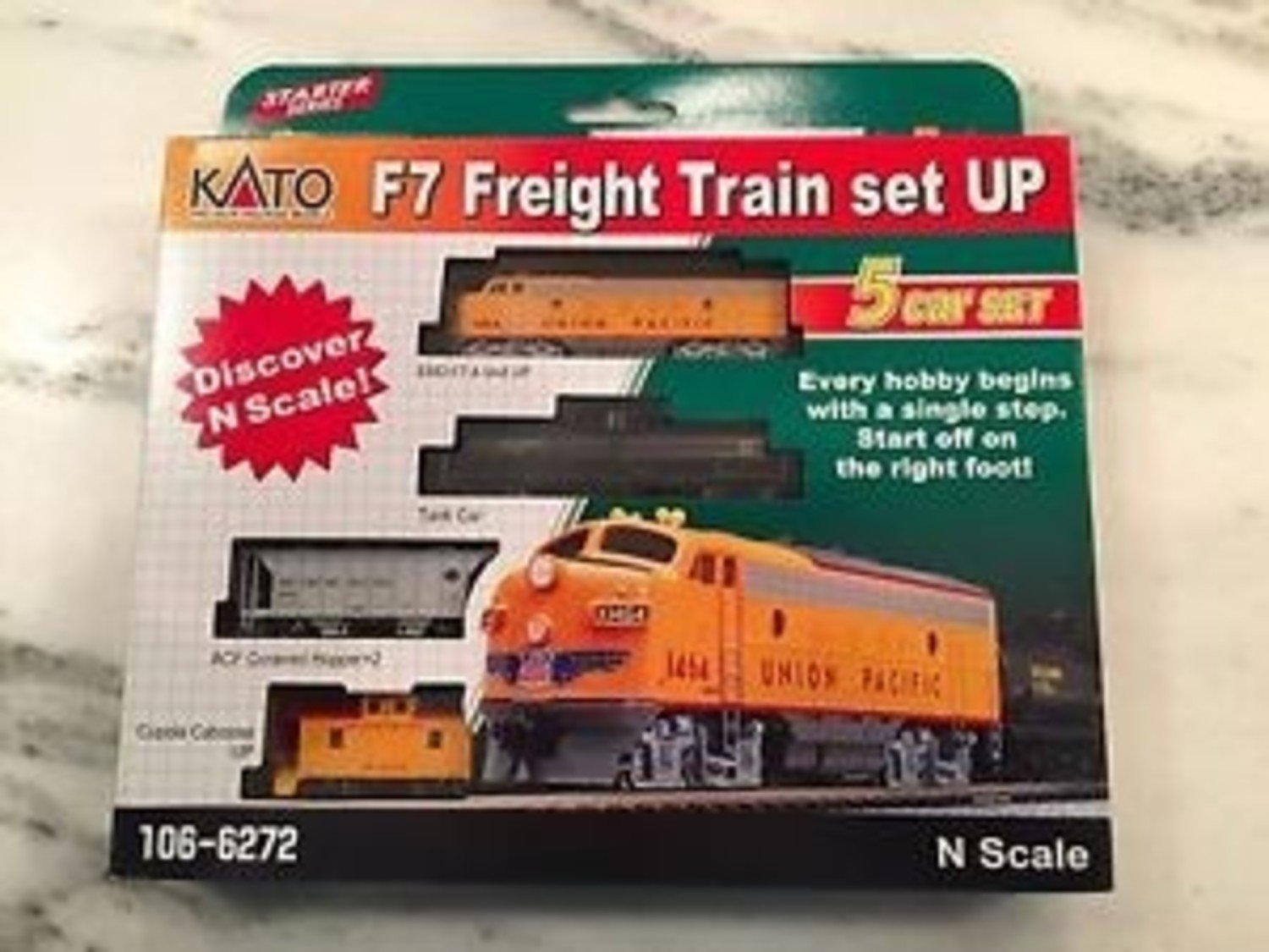 kato f7 freight train set