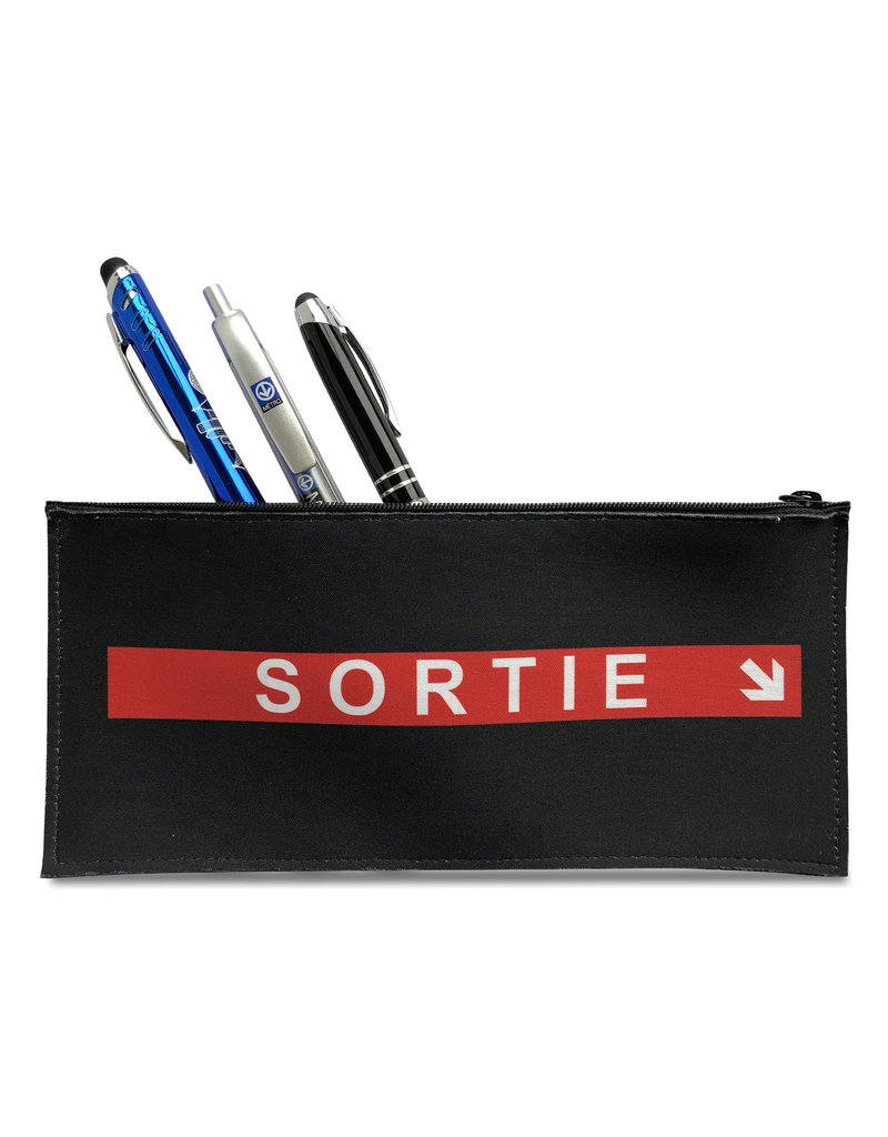 Pencil case - Metro logo / Sortie