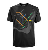 Metro map t-shirt