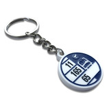 Keychain - Bus stop 70/80's