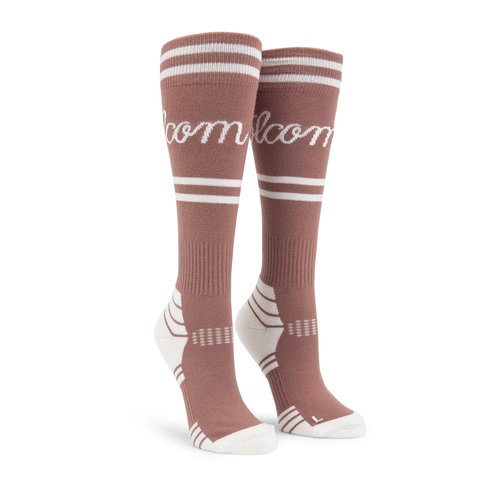 VOLCOM VOLCOM SHERWOOD SOCK (19/20) MAUVE-MVE VOLCOM VOLCOM SHERWOOD SOCK (19/20) MAUVE-MVE