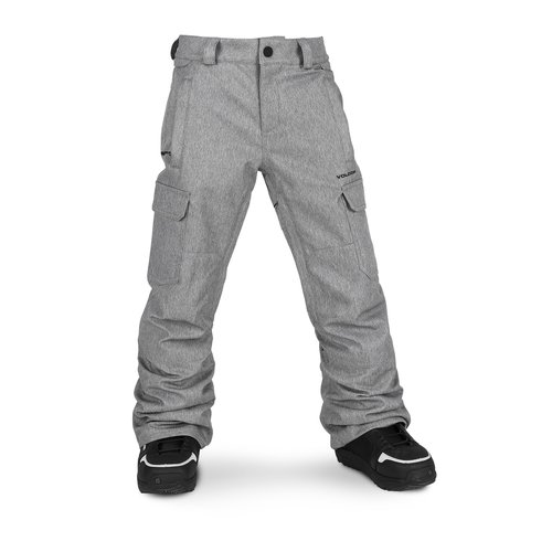 VOLCOM VOLCOM CARGO INS PANT (19/20) HEATHER GREY-HGR VOLCOM VOLCOM CARGO INS PANT (19/20) HEATHER GREY-HGR