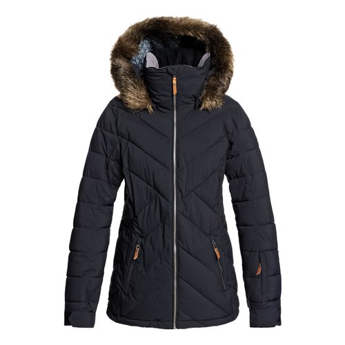 ROXY ROXY QUINN JKT (19/20) TRUE BLACK-KVJ0 ROXY ROXY QUINN JKT (19/20) TRUE BLACK-KVJ0