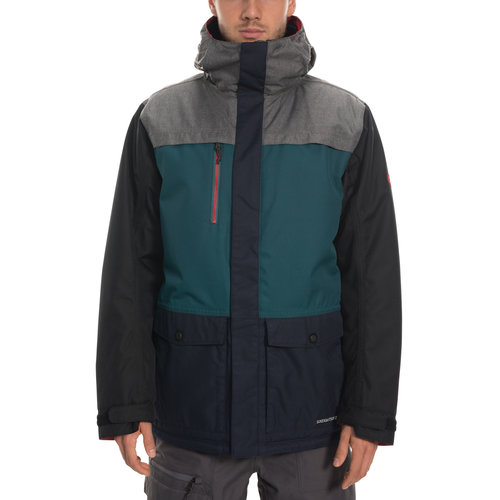 686 686 MNS ANTHEM INSULATED JACKET (19/20) GREY MELANGE COLORBLOCK-GRY 686 686 MNS ANTHEM INSULATED JACKET (19/20) GREY MELANGE COLORBLOCK-GRY